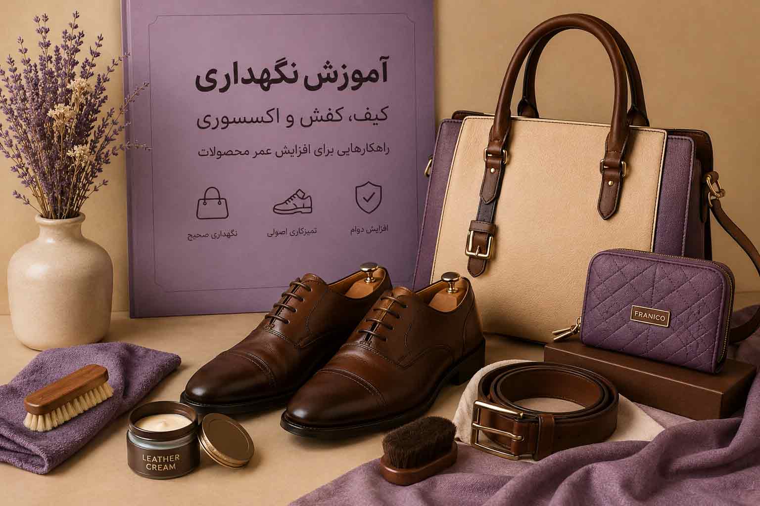 آموزش نگهداری کیف، کفش و اکسسوری فرانیکو